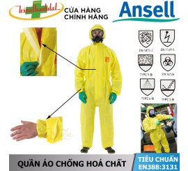      QUẦN ÁO CHỐNG HÓA CHẤT ALPATEC 3000