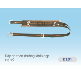 DÂY AN TOÀN THƯỜN KHÓA KẸP